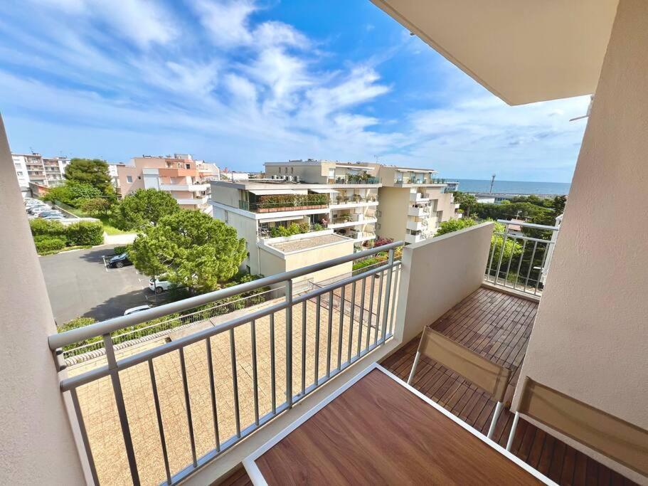 Spacieux T3 Terrasse Vue Mer Sete Bagian luar foto